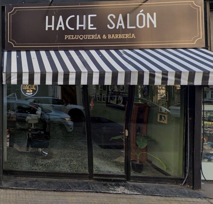 Fachada de HACHE SALÓN en San Telmo