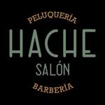 Logo HACHE SALÓN, barbería en San Telmo